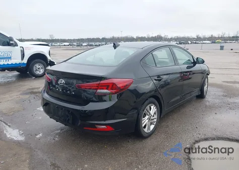 2019 Hyundai Elantra Sel from USA, damaged, VIN 5NPD84LFXKH435745